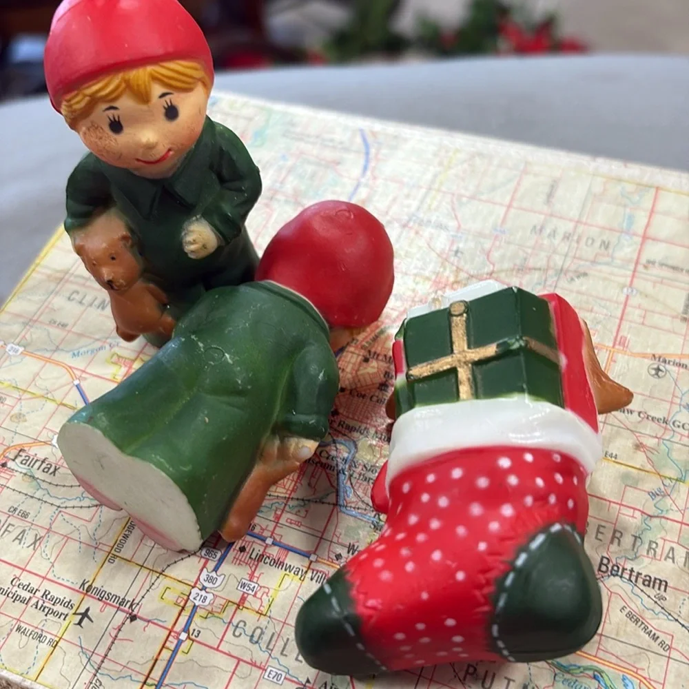 Vintage Christmas Tree Kids Ty